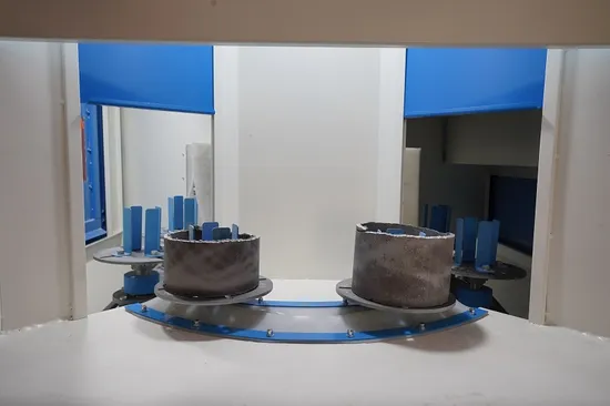 Rotary Table Sand Blasting Machines