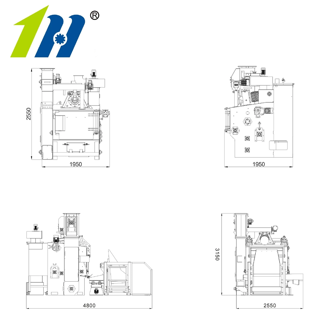 Integrated Crawler Shot Blasting Machine