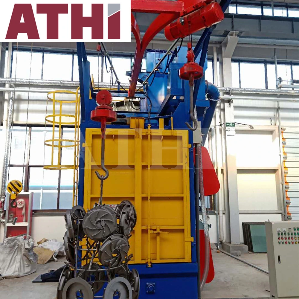 Hanger/Hook Automatic Shot Blasting/Sand Blasting/Shot Peening/Sandblasting/Sandblaster/Sandblast Equipment Machine