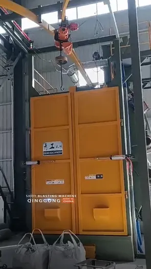 Through Type Automatic Sand Blasting Machine