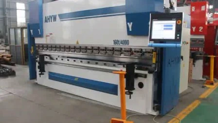 Máquina de dobradeira de controle CNC Delem para dobra de aço inoxidável